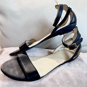 Nisolo Black Serena Sandal  Minimalist Design
